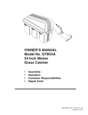 Poulan GTB54A User Manual