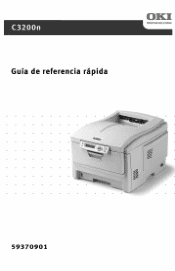 Oki C3200n Guide: Handy Reference C3200 (LA Spanish)