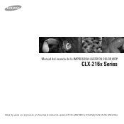 Samsung CLX2160N User Manual (SPANISH)
