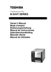 Toshiba SX4T Owners Manual