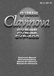 Yamaha CVP-96 Reference Manual