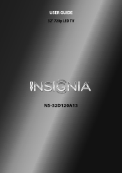 Insignia NS-32D120A13 User Manual (English)