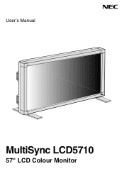 NEC LCD5710-2-IT LCD5710-2 UM