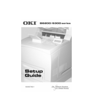 Oki B6300n B6200/6300 Series Setup Guide - English