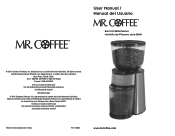 Mr. Coffee BVMC-BMH User Manual