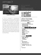 Samsung LN46C750 Brochure