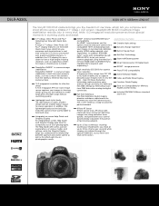 Sony A330LDVDKIT Marketing Specifications (DSLR-A330L Kit) (Black model)