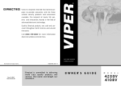 Viper 4208V Owner Manual