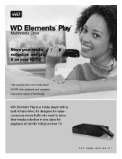 Western Digital WDBPCK5000ABK Product Specifications