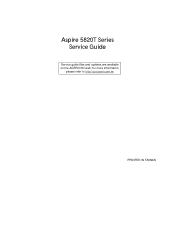 Acer Aspire 5820T Service Guide