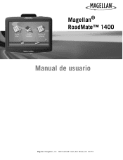 Magellan RoadMate 1400 Manual - Spanish