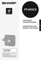 Sharp FP-NC25CX FP-N25CX Operation Manual