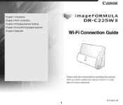 Canon imageFORMULA DR-C225W II Wi-Fi Instruction Manual