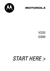Motorola V220 User Manual