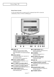 Samsung LT-P326W Quick Guide (easy Manual) (English)