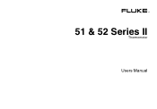 Fluke 51-2 Product Manual