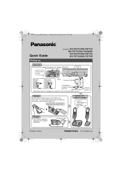 Panasonic KX-TG7733S User Manual