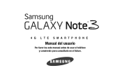 Samsung SM-N900A User Manual At&t Wireless Sm-n900a Galaxy Note 3 Jb Spanish User Manual Ver.mi9_f4 (Spanish(north America))