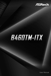 ASRock B460TM-ITX User Manual