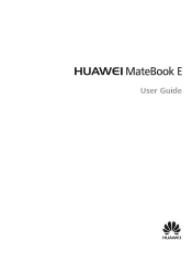 Huawei MateBook E User Guide