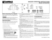 Kenmore 4810 Operating Instructions