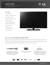 LG 42LW5300 Specification