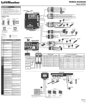 LiftMaster LA412UL LA412UL Wiring Diagram