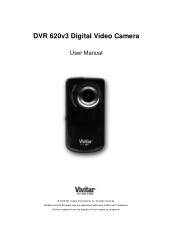 Vivitar DVR 620 v3 Camera Manual