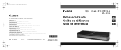 Canon imageFORMULA P-215 Scan-tini Personal Document Scanner Reference Guide