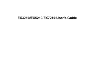 Epson EX7210 User Manual