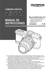 Olympus E-P2 E-P2 Manual de Instrucciones (Español)