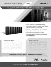 Sony CSM200C Product Brochure (Scalable data storage for your enterprise business needs)
