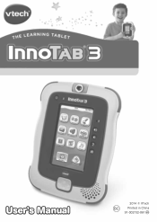 Vtech InnoTab 3 Plus - The Learning Tablet User Manual