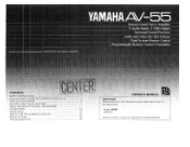 Yamaha AV-55 Owner's Manual