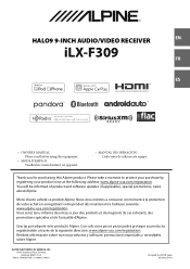 Alpine iLX-F309 Owners Manual Spanish