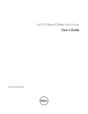 Dell C1660w Color Laser Print User Guide