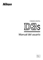 Nikon D3s Body Only D3S User's Manual