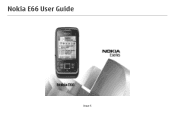Nokia E66 WHITE User Guide
