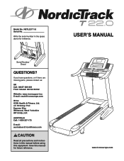 NordicTrack T 22.0 Instruction Manual