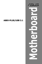 Asus A88X-PLUS/USB 3.1 A88X-PLUS/USB 3.1 Users manual English