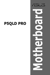 Asus P5QLD PRO P5QLD PRO user's manual
