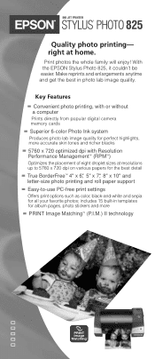 Epson C11C498001 Product Brochure