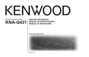 Kenwood KNA-G431 User Manual 1