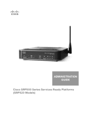 Cisco SRP521W-K9-G1 Administration Guide