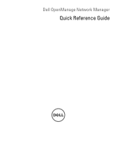 Dell OpenManage Network Manager Quick Reference Guide 4.4