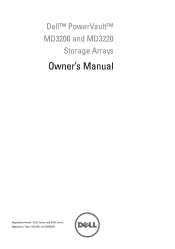 Dell PowerVault MD3200 Owner's Manual