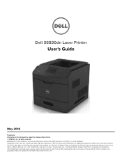 Dell S5830dn Smart Printer User Guide