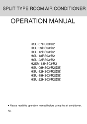 Haier H2SM-18HS03 User Manual