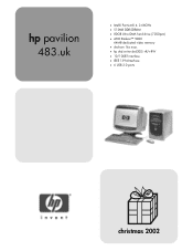 HP Pavilion 400 HP Pavilion Desktop PC - (English) 483.uk Product Specifications and Product Datasheet
