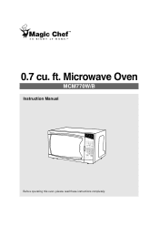 Magic Chef MCM770B / MCM770B1F User Manual